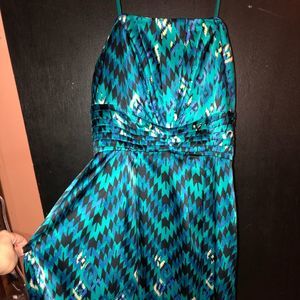 Gianni Bini Aztec Strapless Dress Size 2